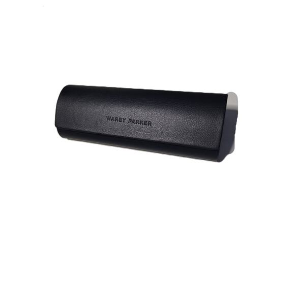 Warby Parker Magnetic Hard-Shell Eyeglasses Case Blue Case Only Pre-owned - Picture 1 of 4